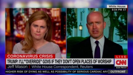 Jeff Mason Calls Out Kayleigh McEnany for Trying Make Media 'Scapegoat' Over Trump Reopen-Churches Threat