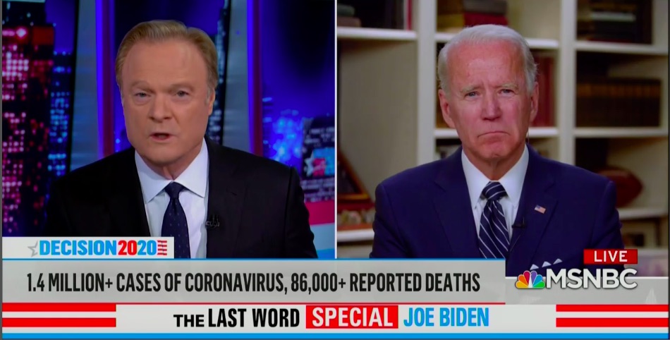 Last Word's Biden Special Boosts MSNBC, But Falls Short of CNN, Fox in the Demo