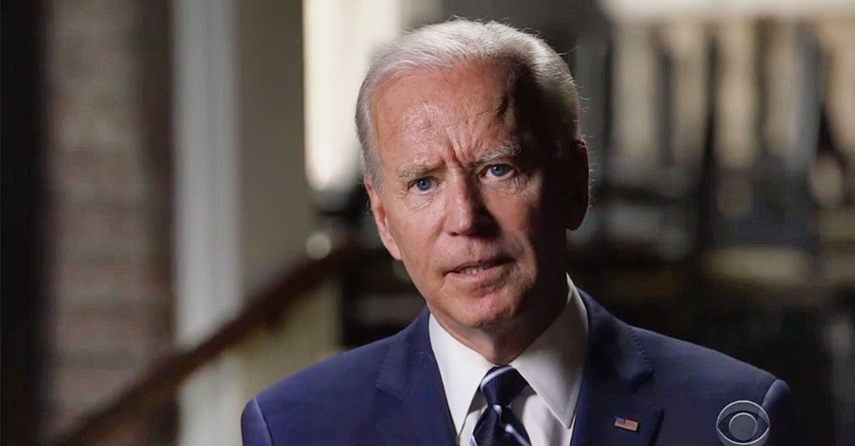 Democratic presidential candidate Joe Biden