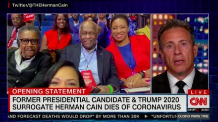 Chris Cuomo Slams Trump for Holding Rally Attended by Covid Victim Herman Cain