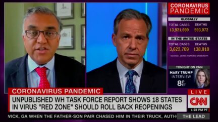 Dr. Ashish Jha Hits WH for Hiding List of 18 'Red Zone' States in Covid Pandemic