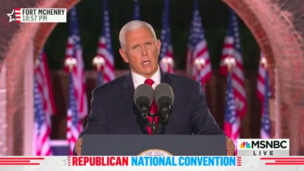 Mike Pence Addresses Unrest in Kenosha in RNC Speech