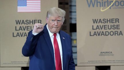 Trump Speaking Scott Olson/Getty Images