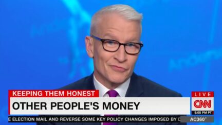Anderson Cooper Mocks Trump's Massive Business Losses, Debt