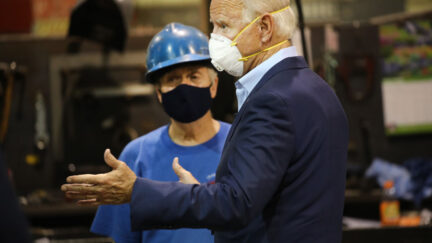 Joe Biden Visits Pennsylvania Factory