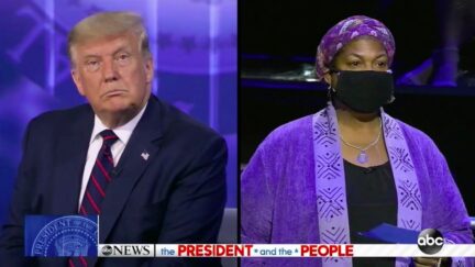 Ellesia Blaque Questions Trump