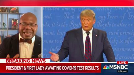 Jason Johnson Calls Out 'Terrible Day' For Trump As Covid Reaches Inside White House