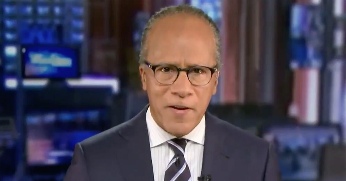 Lester Holt Offers Somber Monologue on Covid Risks