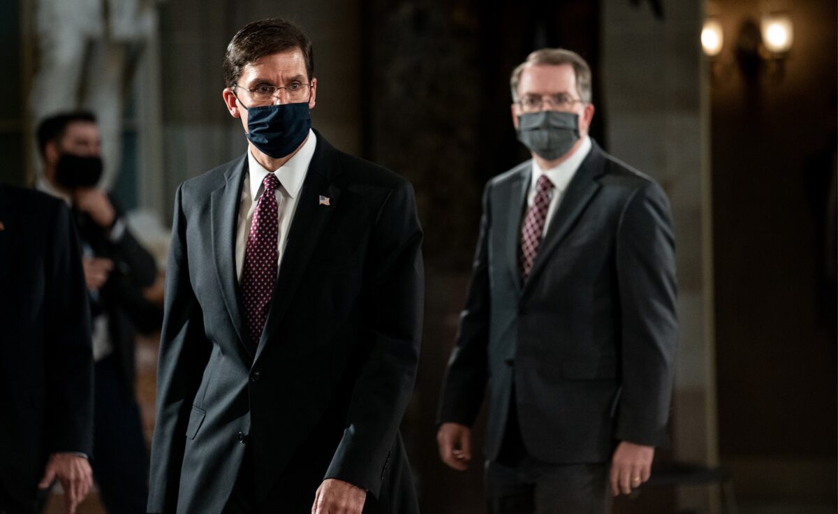 Mark Esper Erin Schaff-Pool/Getty Images