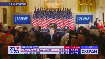 Mark Meadows Appeared Maskless at Trump WH Speech on Election Night