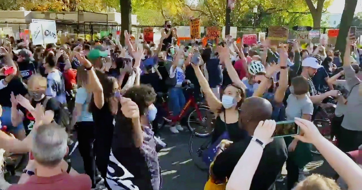 White House Crowd Plays 'YMCA' to Troll Trump