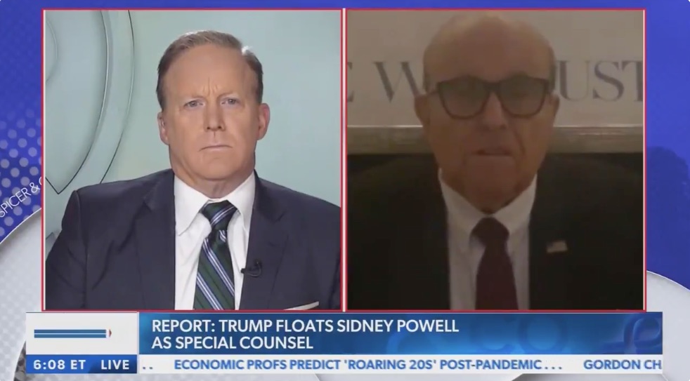 Rudy Giuliani Disavows Sidney Powell as Part of Trump's Legal Team