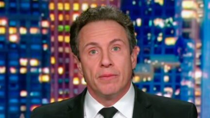 Chris Cuomo doing his show