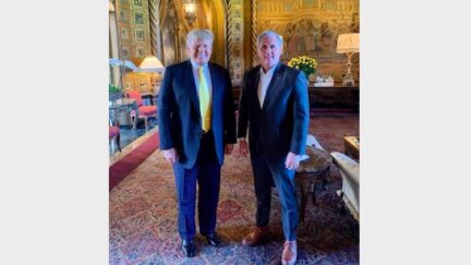 Donald Trump and Kevin McCarthy at Mar-A-Lago