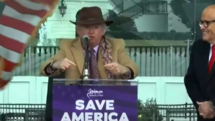 John Eastman at Save America Rally