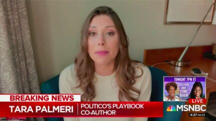 Tara Palmeri Gets Emotional About 'Really Crazy' Experience Covering Maskless Trump Supporters
