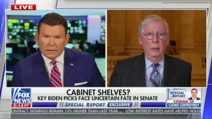 Mitch McConnell Ducks Questions Over GOP Hypocrisy on 'Mean Tweets'