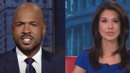 Ana Cabrera and Victor Blackwell