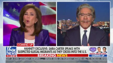 Geraldo Rivera, Jeanine Pirro Engage in Fiery Clash Over Immigration