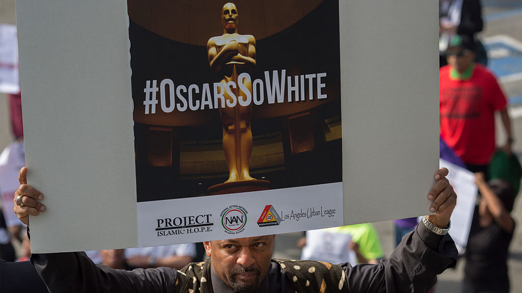 OscarSoWhite protest