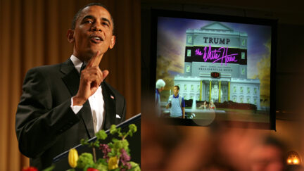 Obama at the White House Correspondents' Dinner 2011