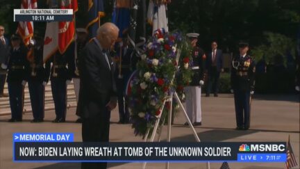 Pres. Biden lays wreath at Arlington Cemetery