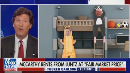 Tucker Carlson: Kevin McCarthy Rooms with Frank Luntz