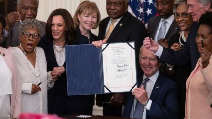opal lee at juneteenth bill signing