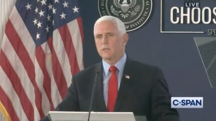 Mike Pence Speaks on January 6th at Reagan Library