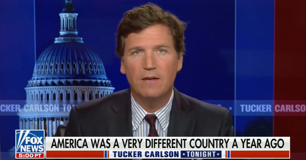 Tucker Carlson hosts Tucker Carlson Tonight