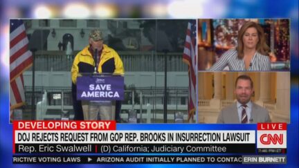 Eric Swalwell Mock Mo Brooks