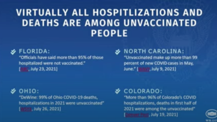 White House Vaccine Slide