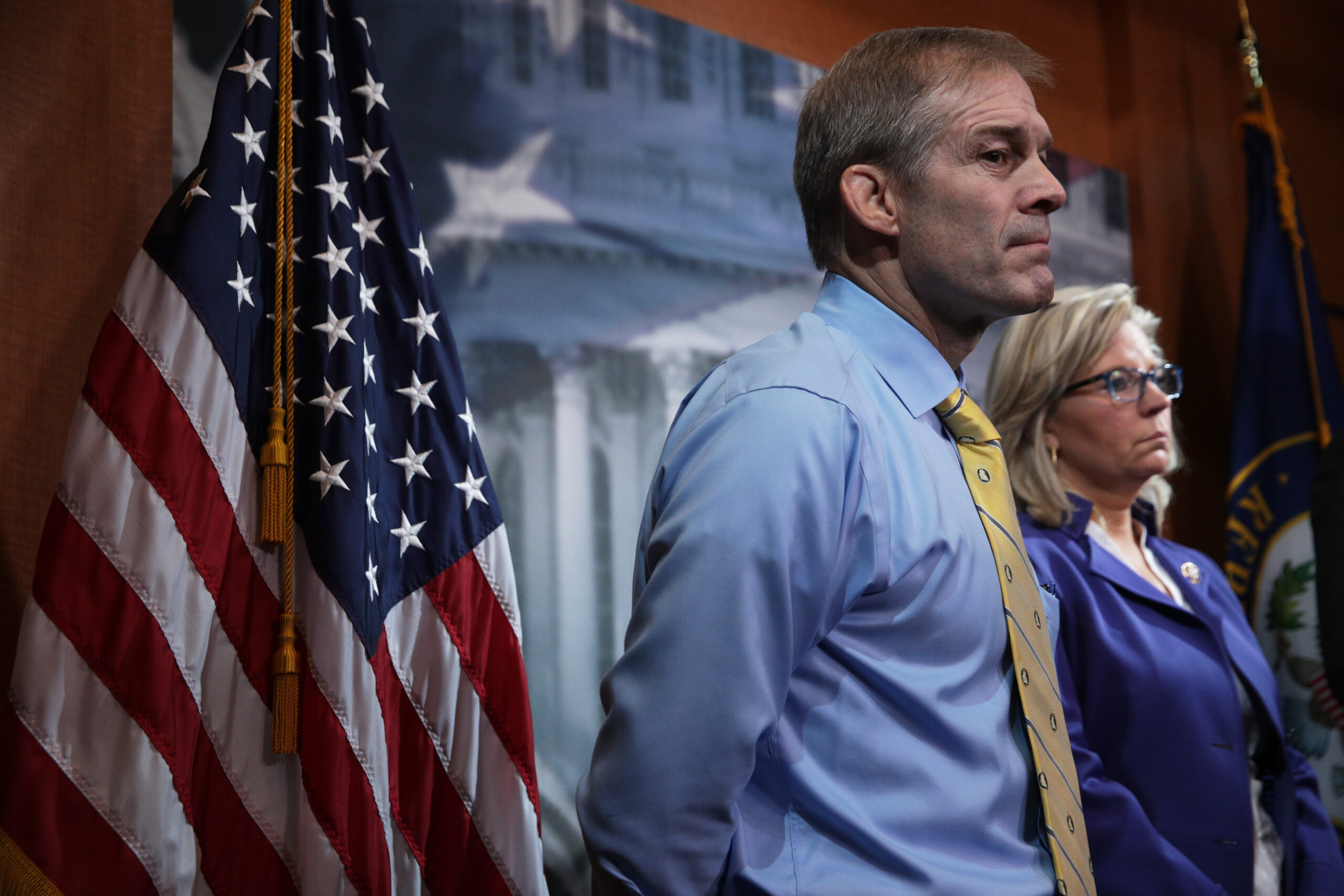 Jim Jordan and Liz Cheney