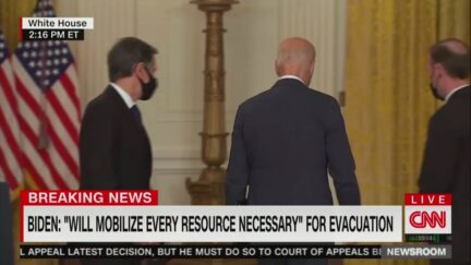 Biden Leaves Presser