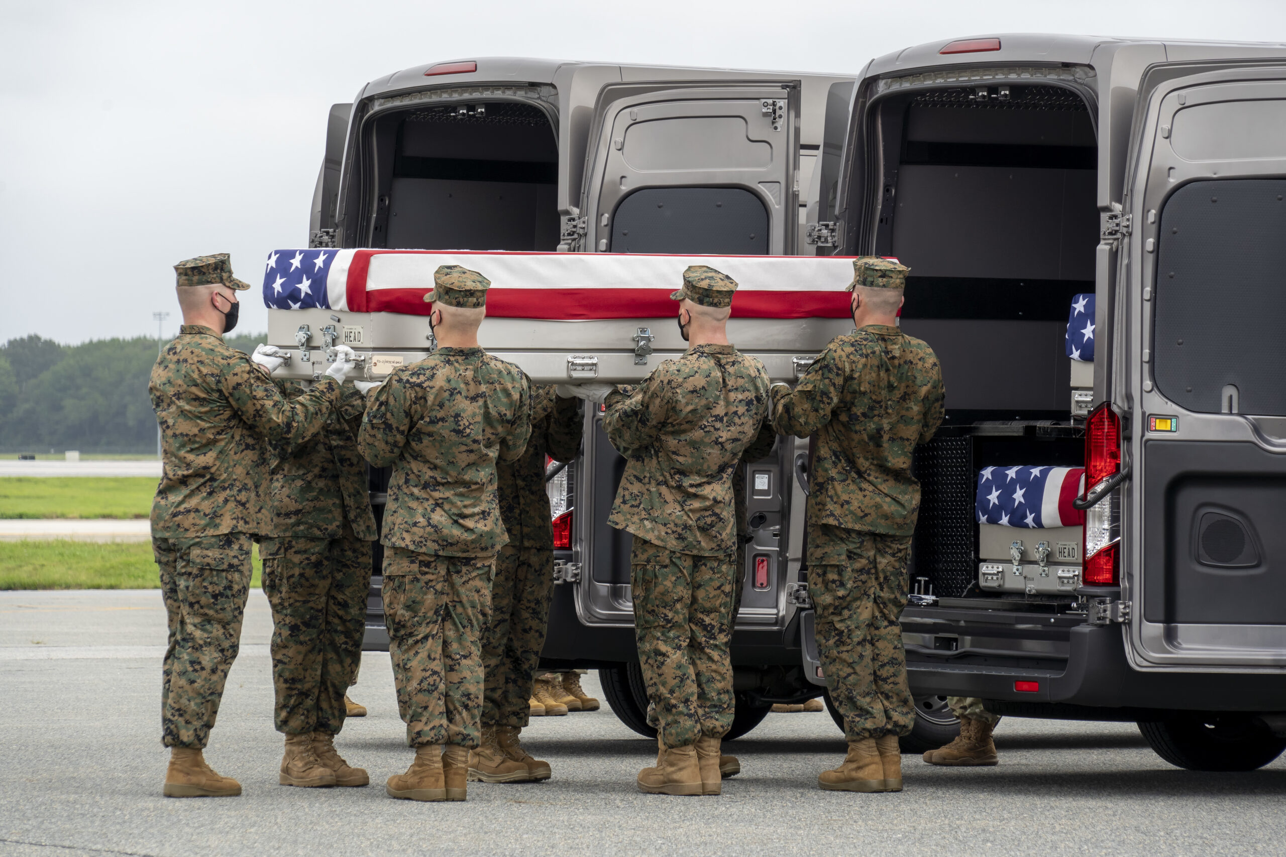 Dignified transfer for 13 soldiers killed at Kabul airport