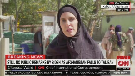 Clarissa Ward in Kabul