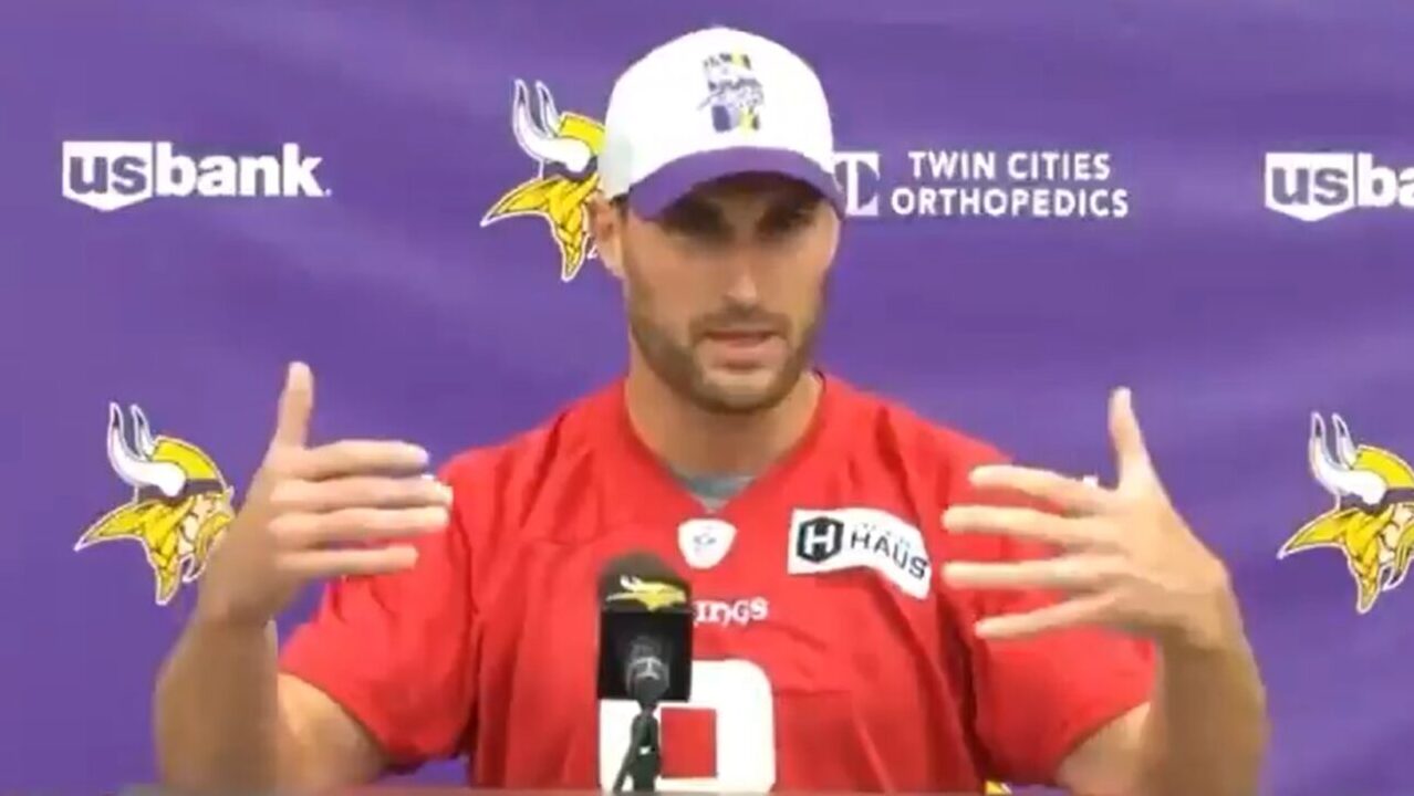 Kirk Cousins would rather surround himself with glass than get COVID-19  vaccine