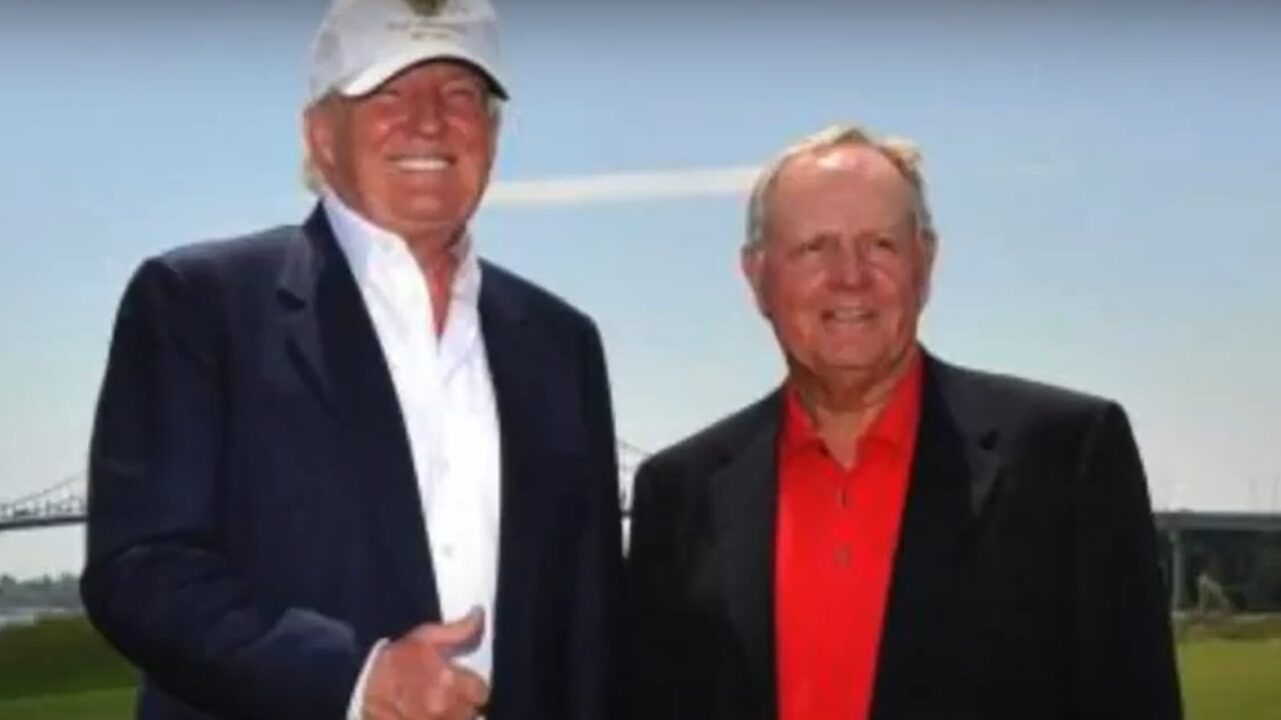 Donald Trump and Jack Nicklaus