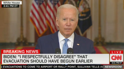 President Joe Biden Speaks on Afghanistan Withdrawal