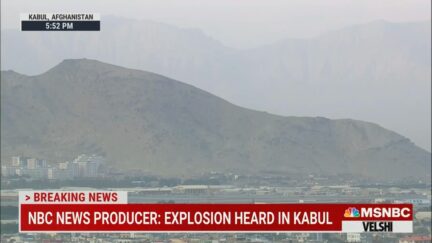 Reports of Explosion in Kabul