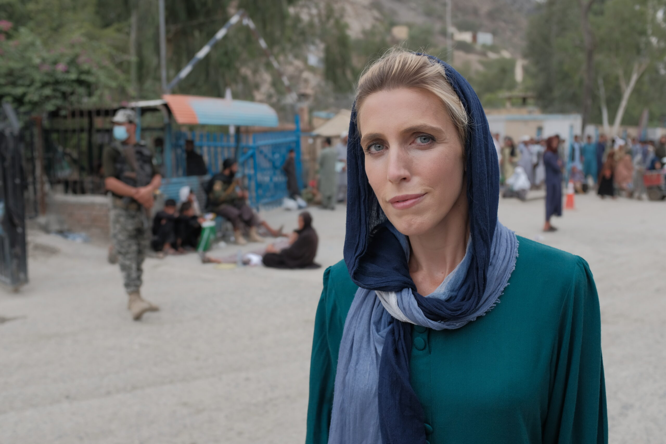 Clarissa Ward at Pakistan-Afghanistan border