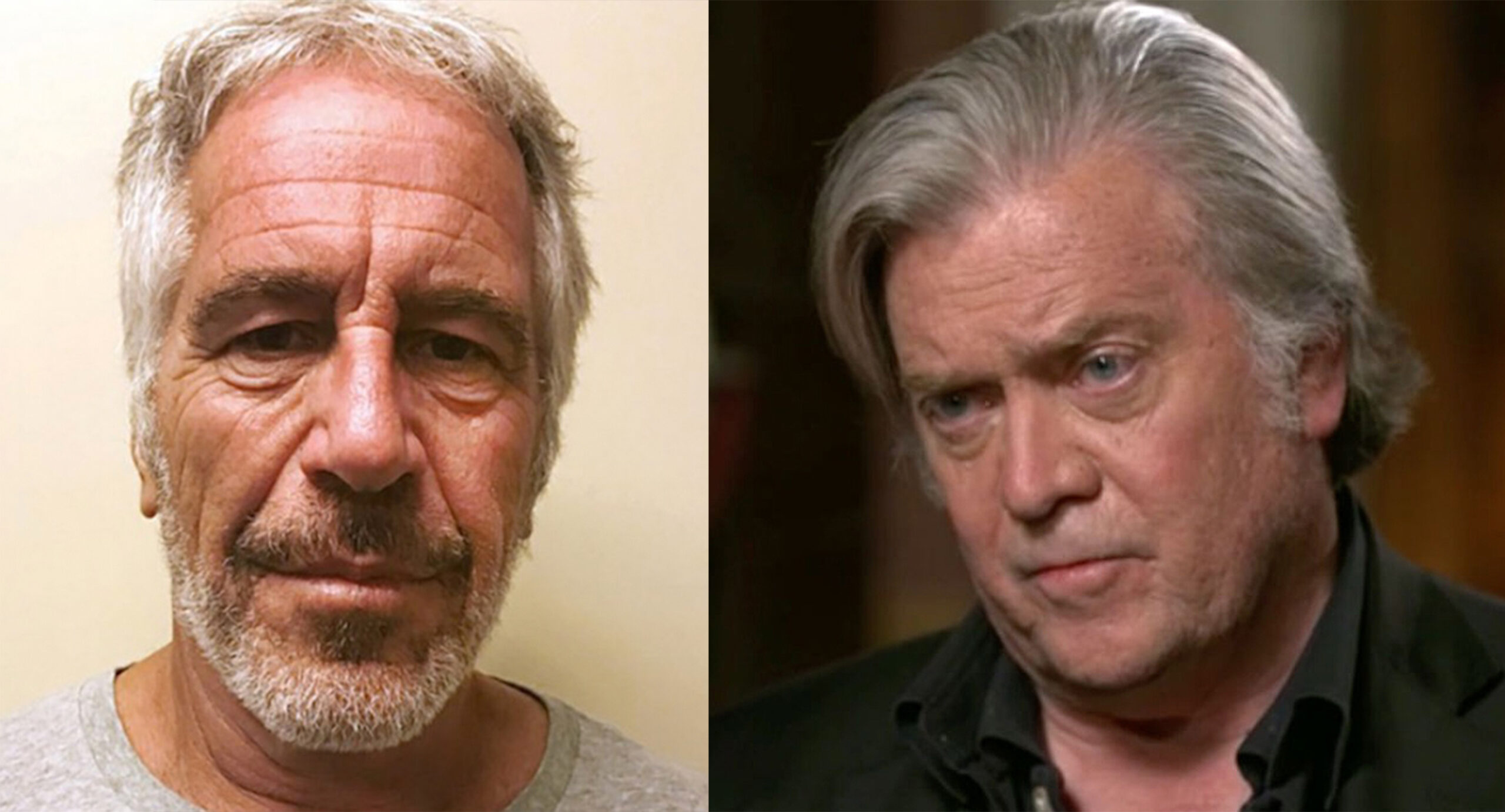 Jeffrey Epstein and Steve Bannon