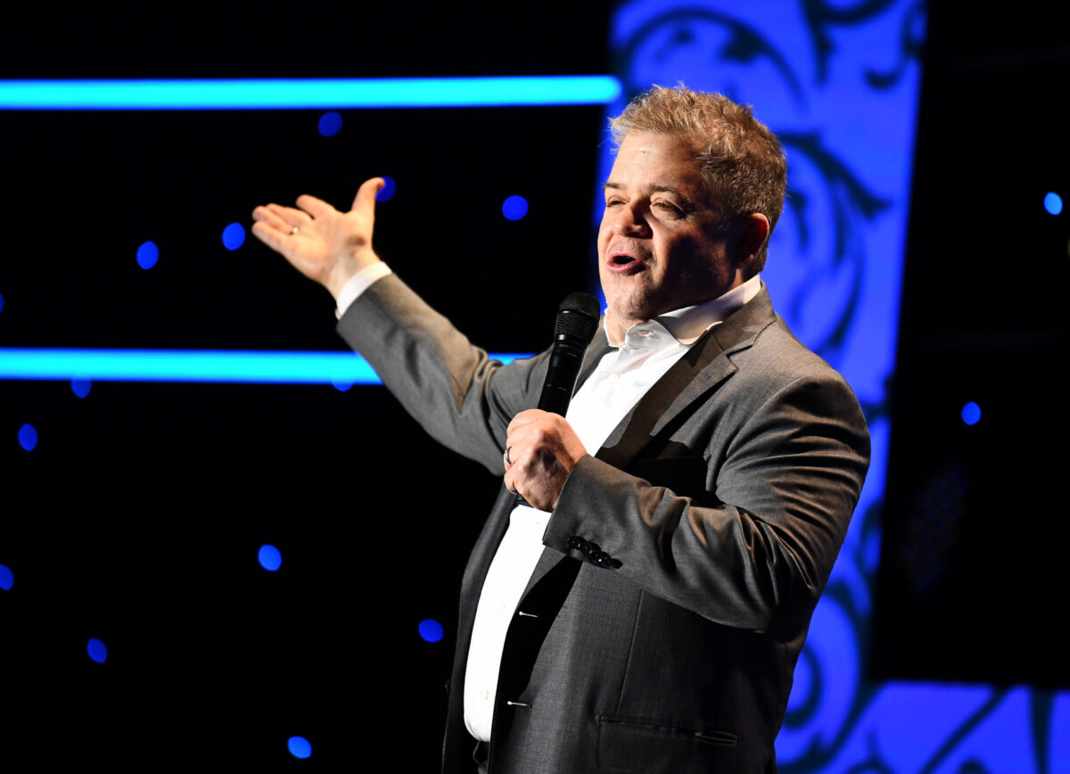 Patton Oswalt performing at International Myeloma Foundation 13th Annual Comedy Celebration benefiting the Peter Boyle Research Fund & supporting the Black Swan Research Initiative