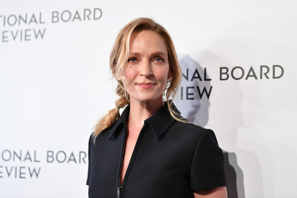 Uma Thurman at the 2020 National Board Of Review Gala