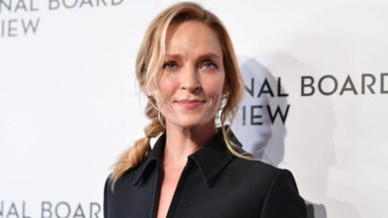 Uma Thurman at the 2020 National Board Of Review Gala