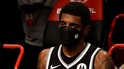 Kyrie Irving tweets polarizing 'mask off' message