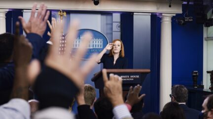 White House Press Secretary Jen Psaki Holds Daily Briefing At White House