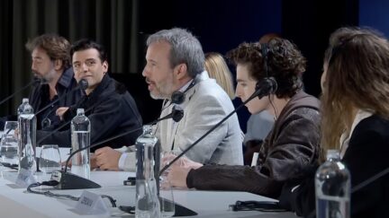 Denis Villeneuve and cast of Dune at the Venice Film festival