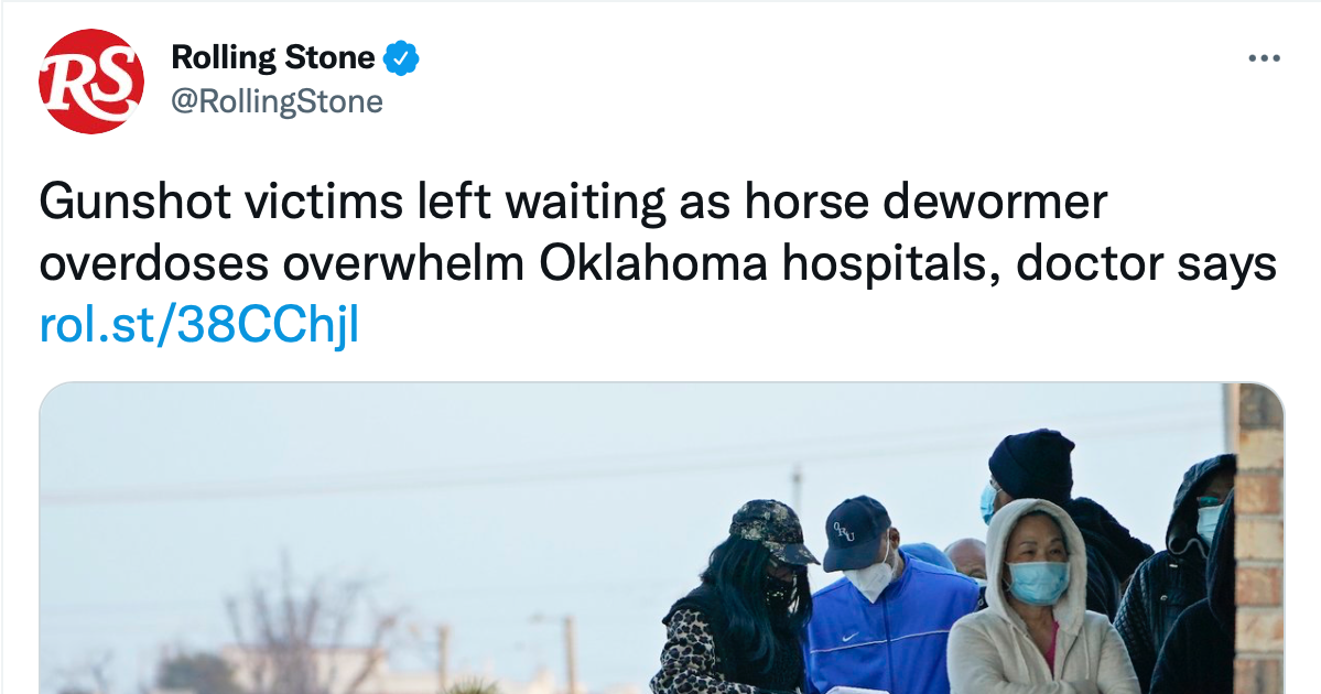Rolling Stone Oklahoma ivermectin story