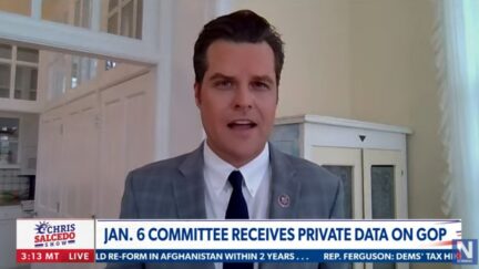 Matt Gaetz criticizing Kevin McCarthy
